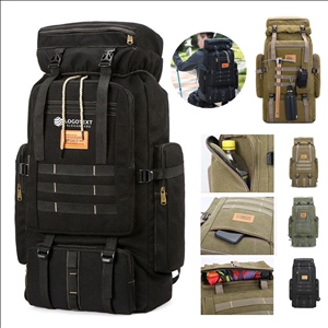 Large Canvas Capacity Outdoor Waterproof Tactical Backpacks